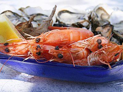Opaalkust food Zeevruchten
